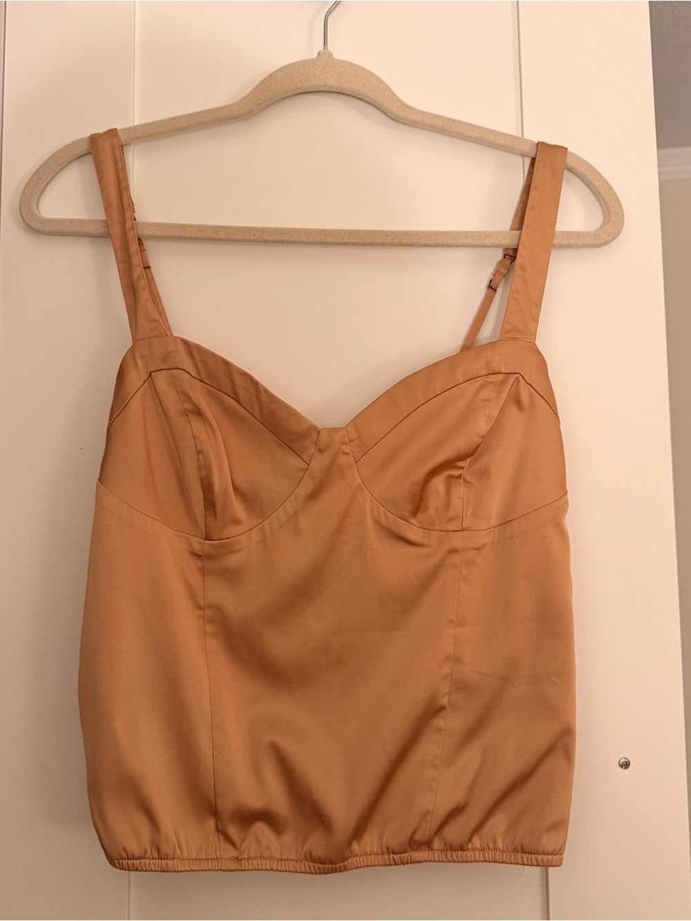 Abercrombie Satin Tank Top